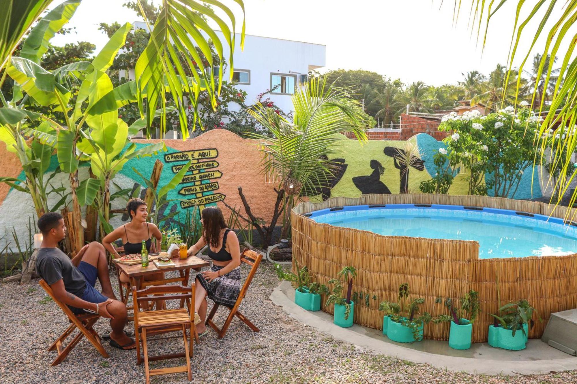 Back To The Beach Hostel - Pipa Praia de Pipa Exterior photo